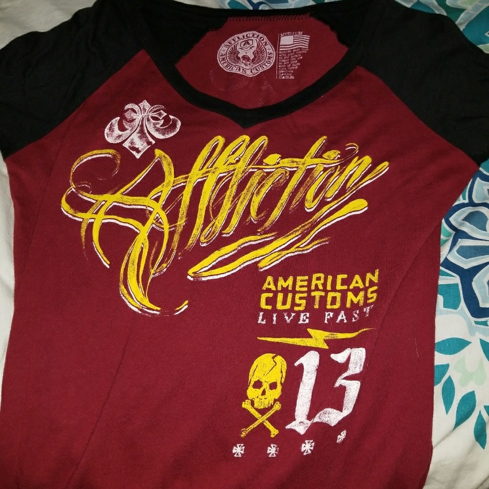 Affliction top